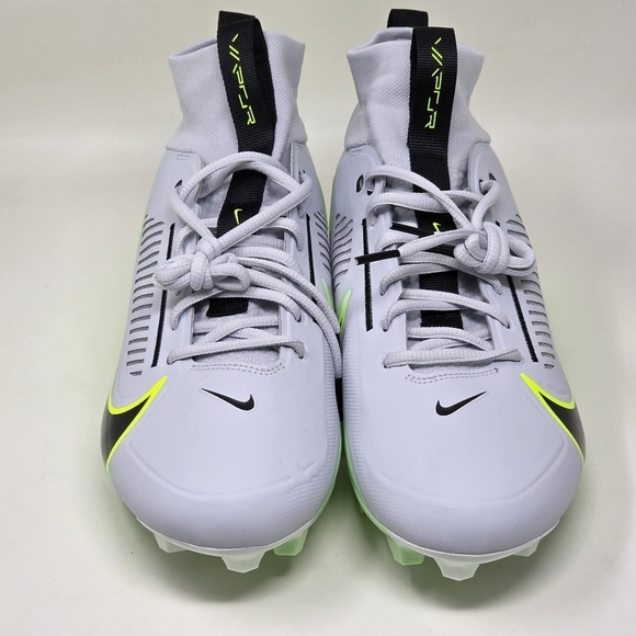 Nike Vapor Edge Pro 360 2 Cleats Mens Sz 10.5 Pure Platinum Green DA5456-004 New main image 4